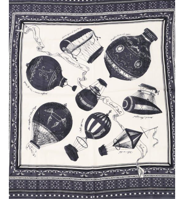 VERMEIL par iena「《予約》manipuri マニプリ インドストール バルーンバンダナ 0161333012」|ストール|