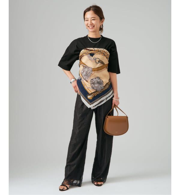 VERMEIL par iena「《予約》manipuri マニプリ インドストール ジョッキー 0161333118」|ストール|