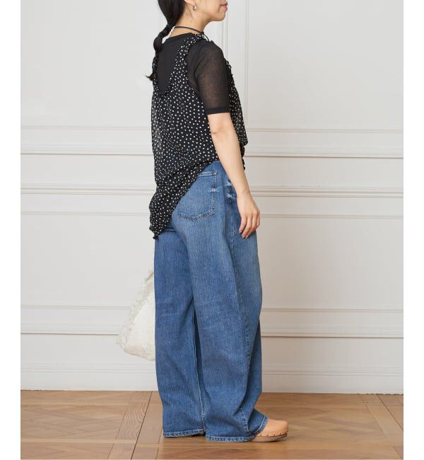 IENA LA BOUCLE「IENA LA BOUCLE シアードットタンクブラウス」|シャツ・ブラウス|