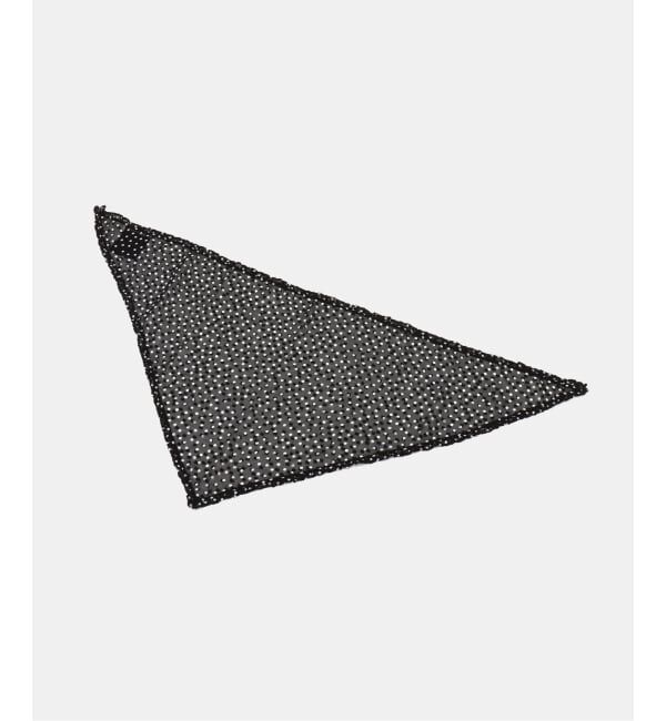 IENA LA BOUCLE「IENA LA BOUCLE シアードットバブーシュカ」|バンダナ・スカーフ|