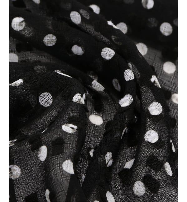 IENA LA BOUCLE「IENA LA BOUCLE シアードットバブーシュカ」|バンダナ・スカーフ|