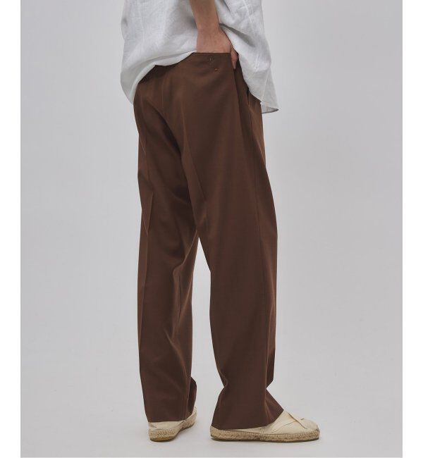 EDIFICE「PIPED STEM パンツ」|スラックス|
