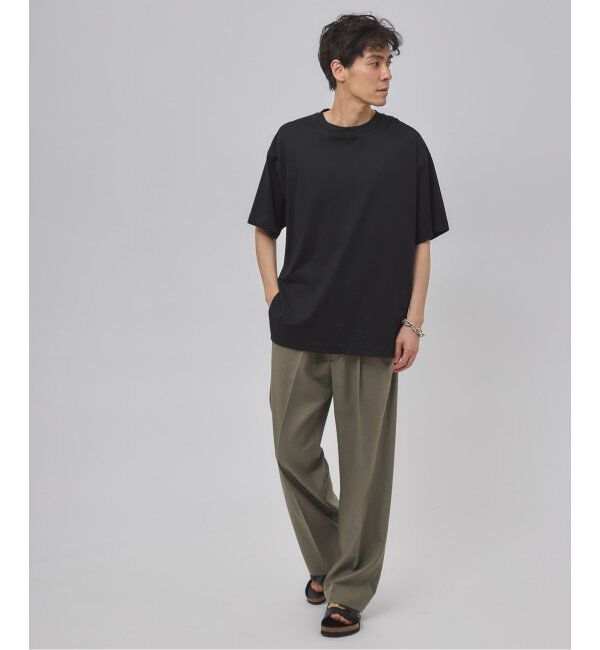 EDIFICE「PIPED STEM パンツ」|スラックス|