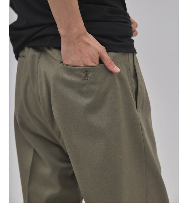 EDIFICE「PIPED STEM パンツ」|スラックス|