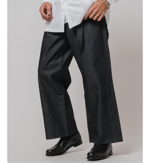 EDIFICE「LEVI&rsquo;S(R)/リーバイス(R)  別注 TWISTED BELTED デニムパンツ (L28)」|デニム|