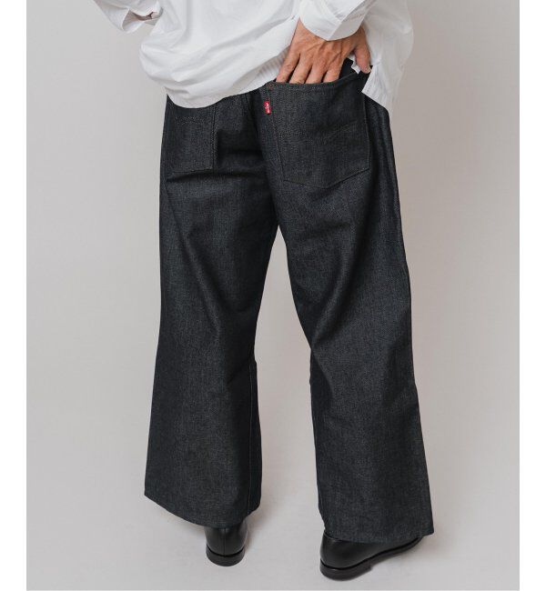 EDIFICE「LEVI&rsquo;S(R)/リーバイス(R)  別注 TWISTED BELTED デニムパンツ (L28)」|デニム|