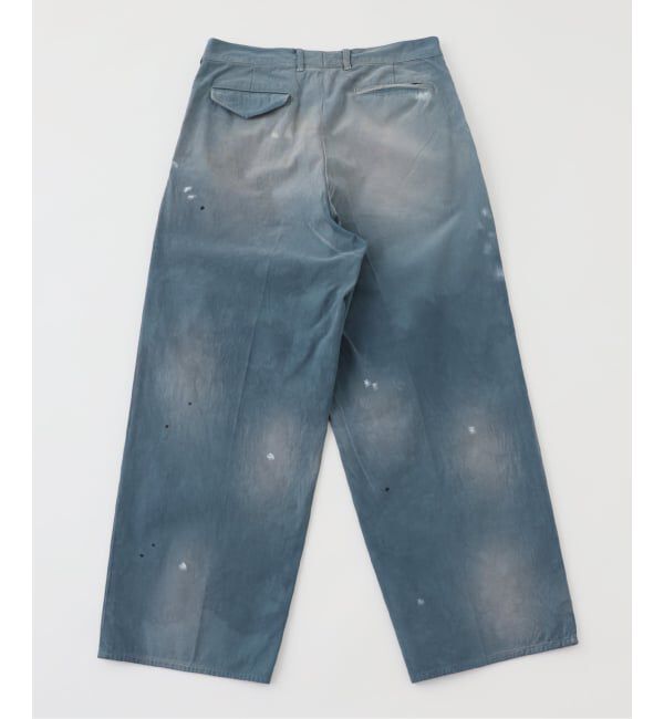 EDIFICE「LA BOUCLE (ラブークル) HARDTWIST POWDER FADE パンツ」|スラックス|