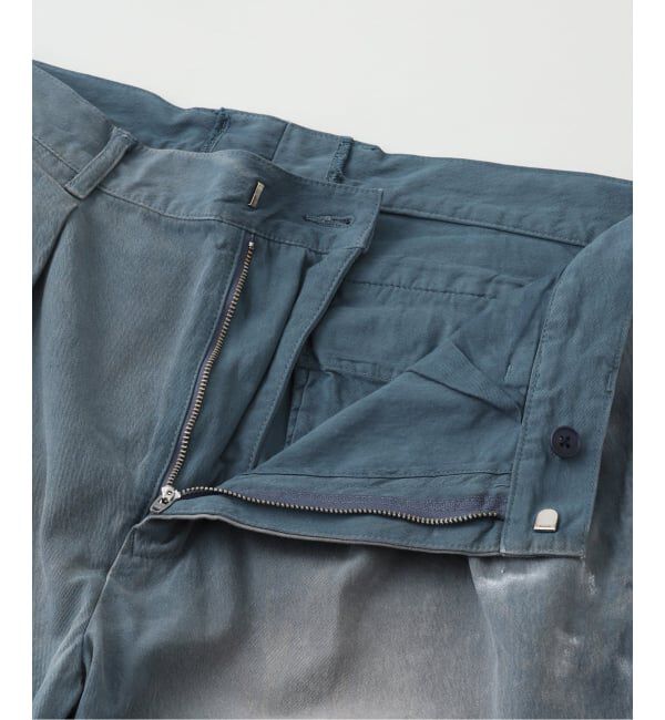 EDIFICE「LA BOUCLE (ラブークル) HARDTWIST POWDER FADE パンツ」|スラックス|