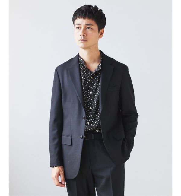 EDIFICE「SUPER 120&rsquo;s ウールサキソニー 2ボタン ジャケット【セットアップ着用可能】」|テーラードジャケット|
