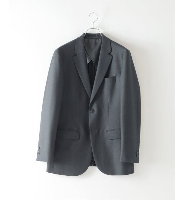 EDIFICE「SUPER 120&rsquo;s ウールサキソニー 2ボタン ジャケット【セットアップ着用可能】」|テーラードジャケット|
