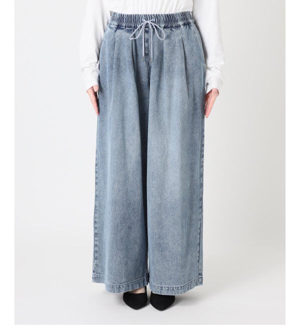 JOURNAL STANDARD relume「《追加》C/R デニムワイドギャザー」|デニム|