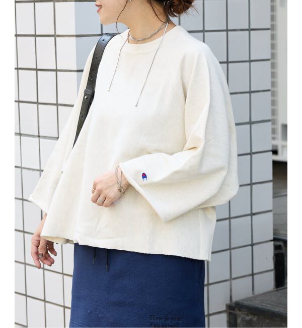 JOURNAL STANDARD「別注【CHAMPION/チャンピオン】カットオフ バックロゴスウェット」|スウェット・ジャージ|