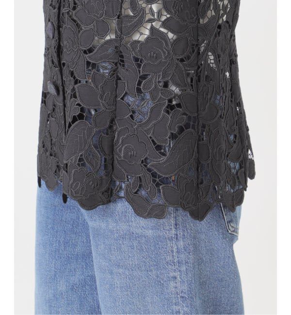 journal standard L'essage「《予約》フラワーレースベスト」|ダウンベスト・ベスト|