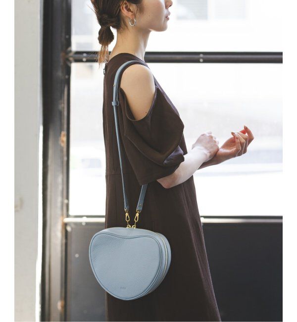 NOBLE「ch!iii/チー Leather Heart Shoulder」|ショルダー・メッセンジャー|