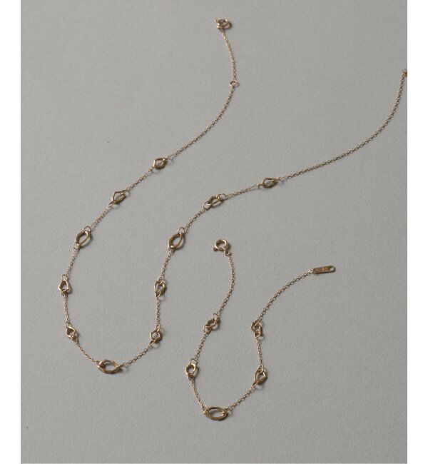 Lilas by Spick&Span「ミネラルパーツネックレス K10」|ネックレス|