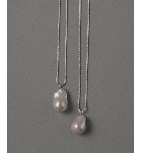 Spick and Span「《WEB限定》【SAMH by LILAS】オイスターパールネックレス SV」|ネックレス|