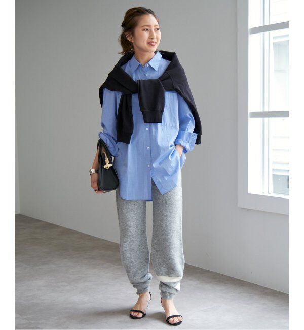 Spick and Span「《追加》50コットンオーバーシャツ」|シャツ・ブラウス|