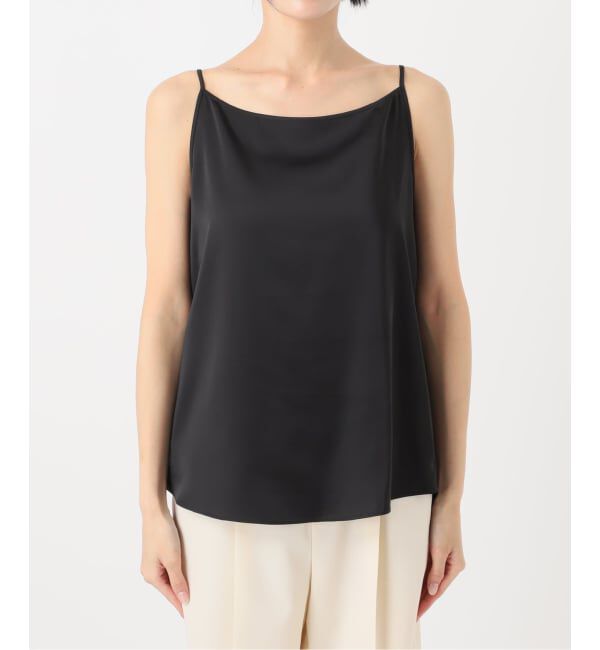 NOBLE「【洗える】メルティサテン2WAYキャミ」|キャミソール|
