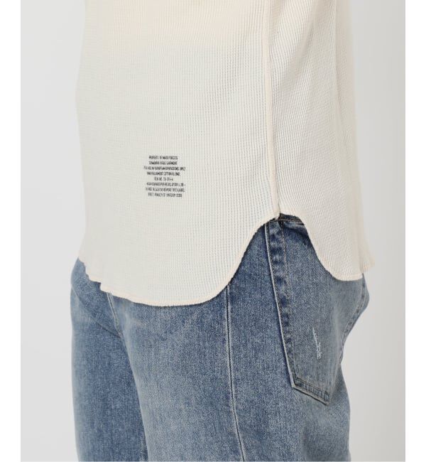 FRAMeWORK「JANE SMITH/ジェーンスミス 別注ワッフルタンク」|タンクトップ|