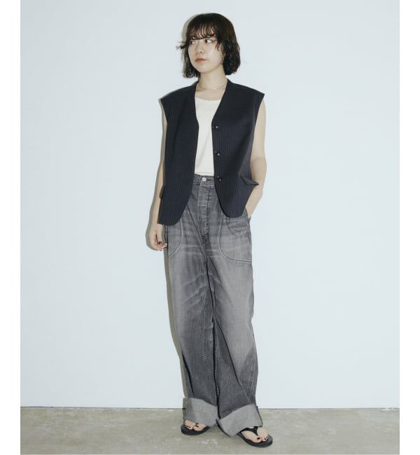 FRAMeWORK「JANE SMITH/ジェーンスミス 別注ワッフルタンク」|タンクトップ|