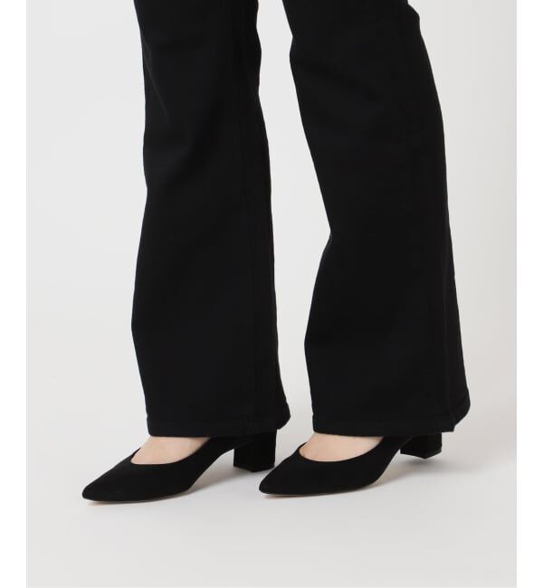 U by SPICK&SPAN「【SOMETHING/サムシング】 LISA FLARE」|デニム|