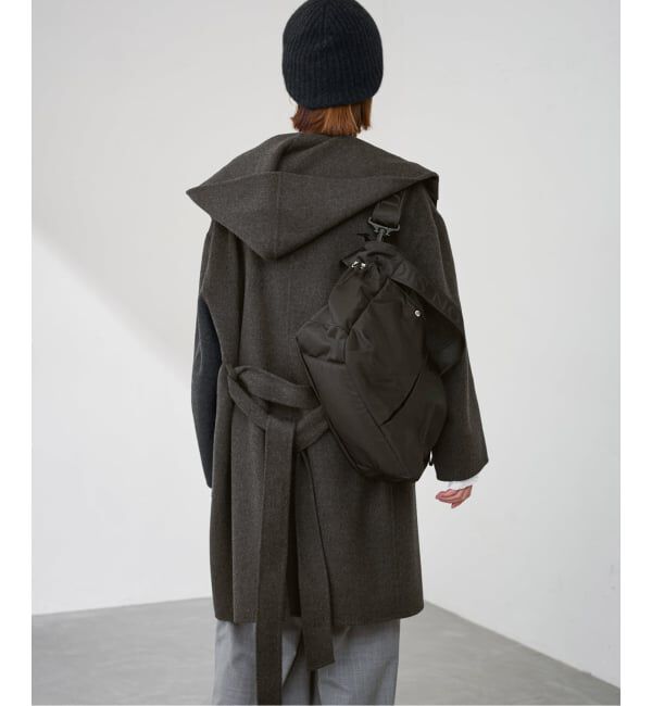 FRAMeWORK「SUPER160'sフーディショートコート」|その他|