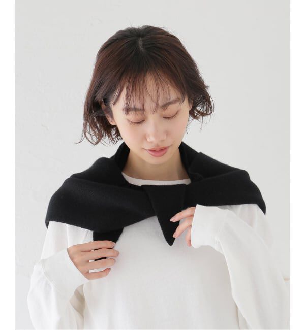 FRAMeWORK「y YO/イーヨ hooded ストール」|ストール|