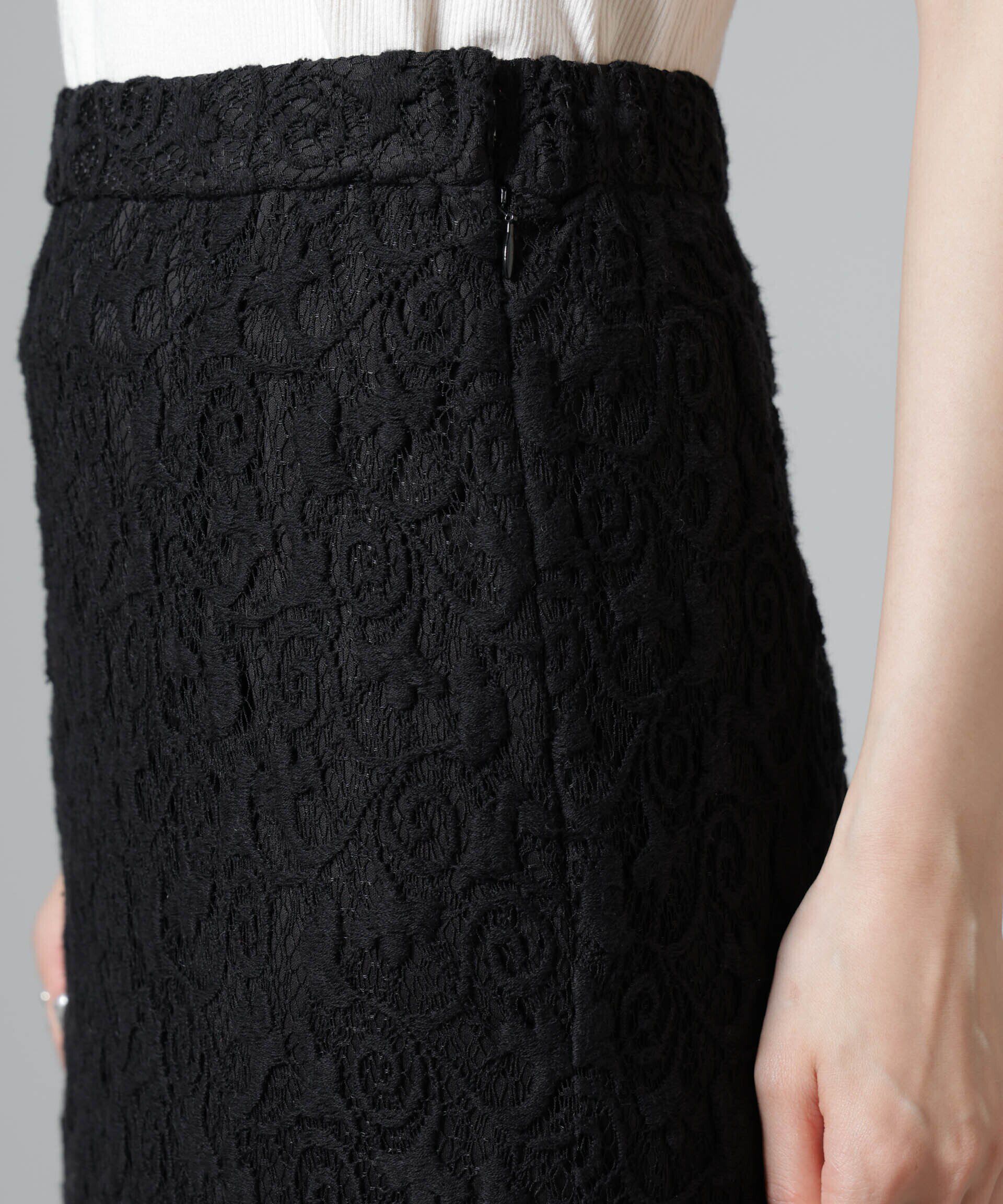 nano･universe「レースナロースカート」|スカート|