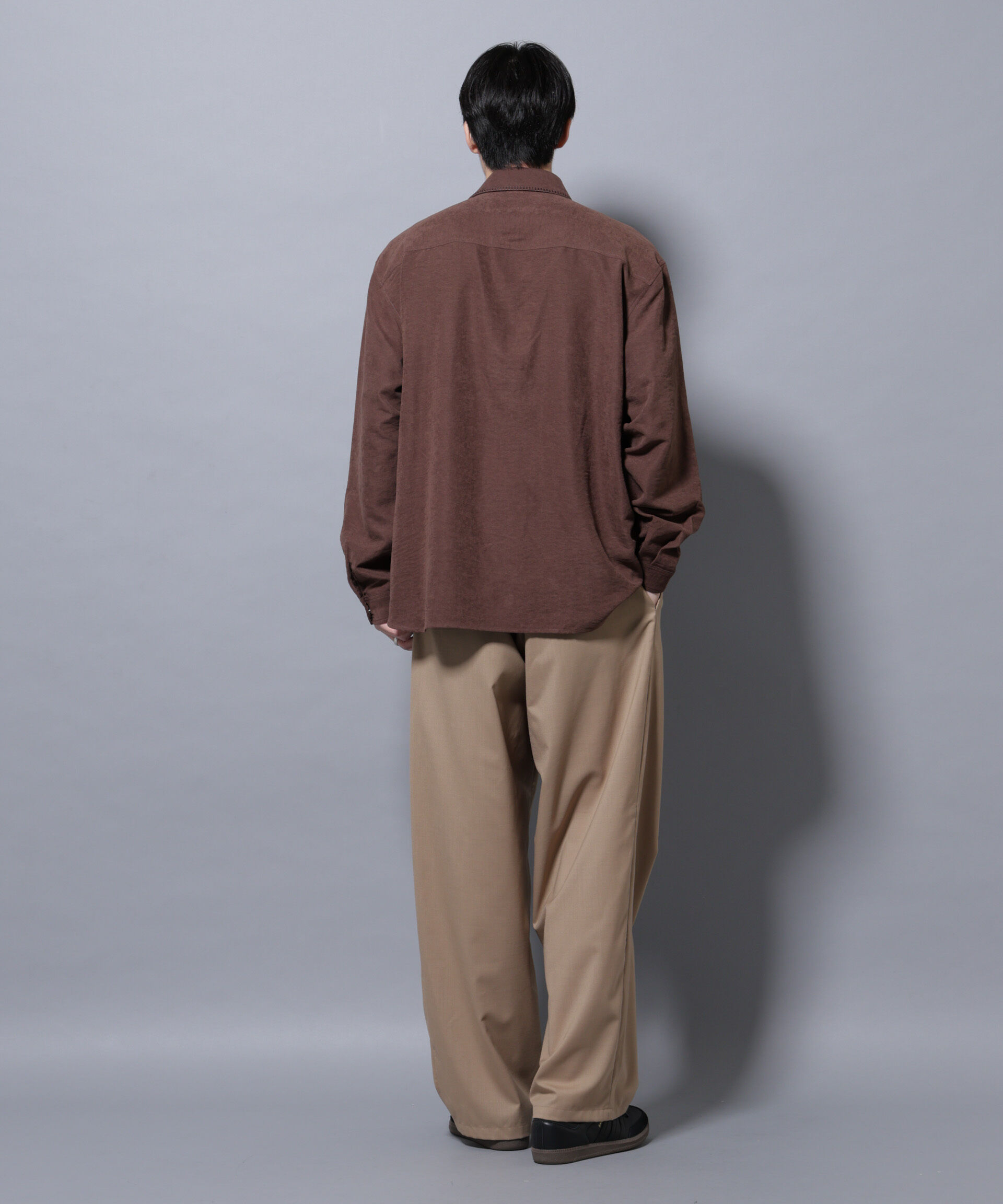 nano･universe「「大人のワイドパンツ」TWソロテックスワイドイージースラックス」|チノ|