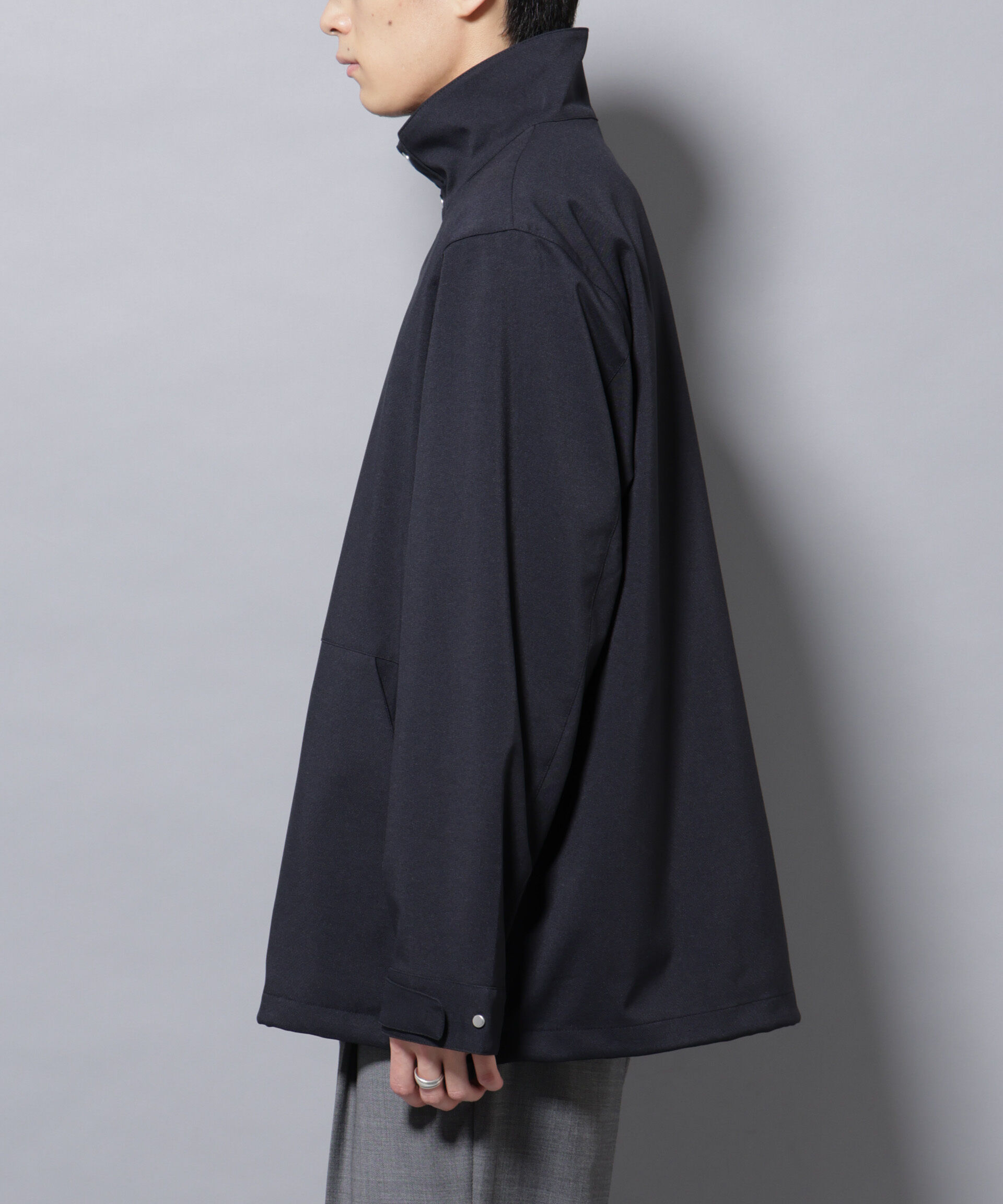 nano･universe「「RainComfortWear」ダントツ撥水透湿コーティング2WAYブルゾン」|ブルゾン・スタジャン|