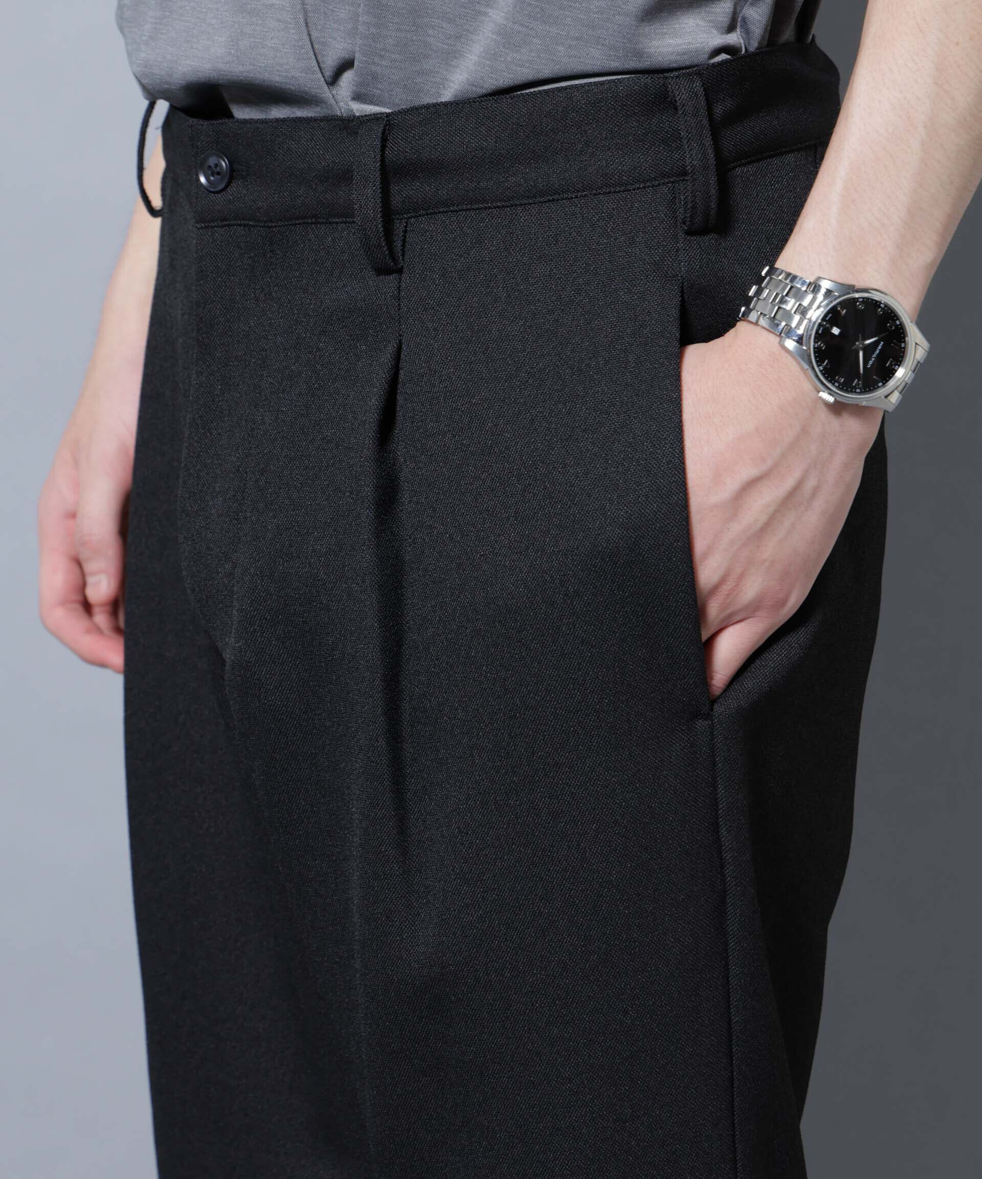 nano･universe「シャンブレーツイルセットアップ」|スーツ|