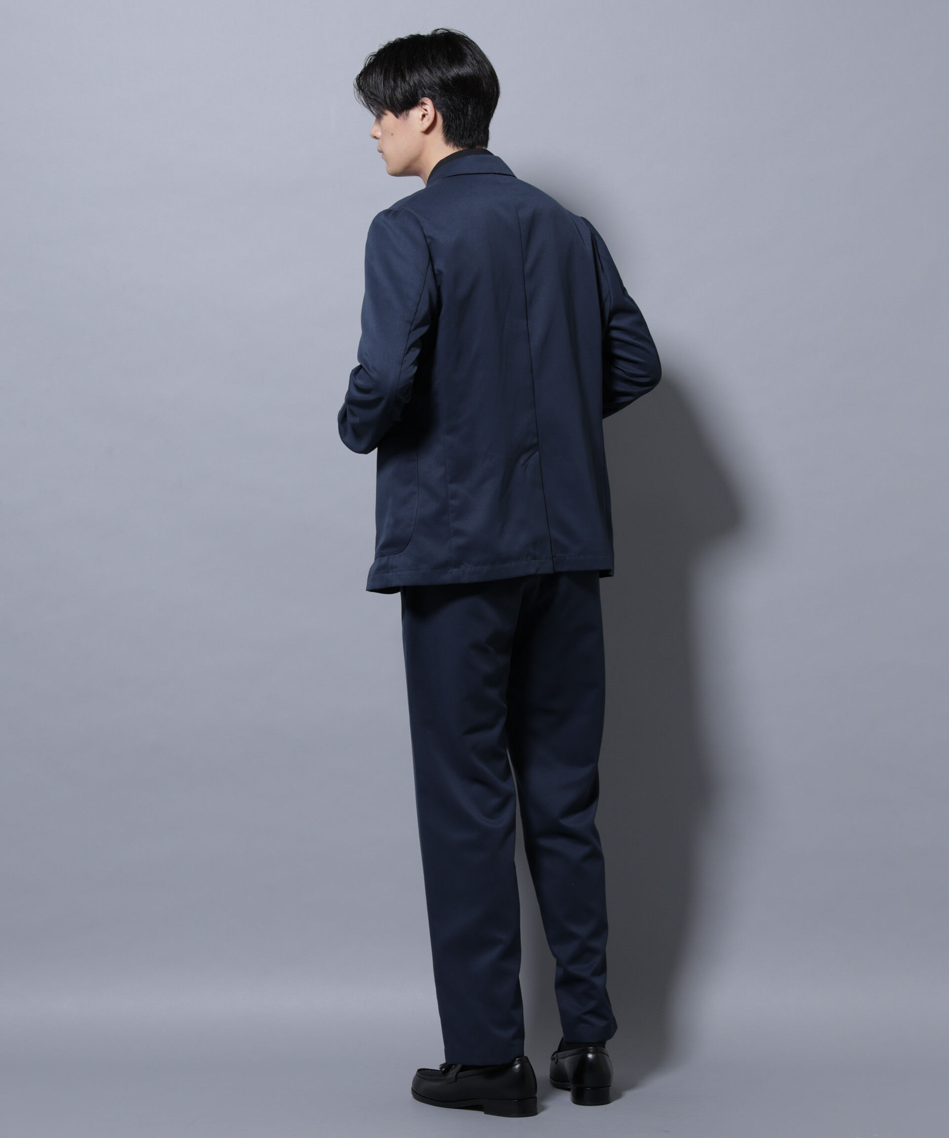 nano･universe「ピーチツイルセットアップ」|スーツ|