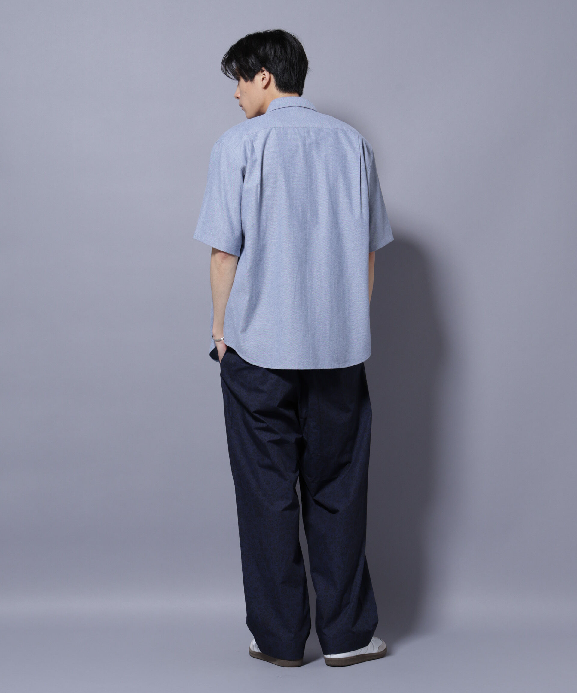 nano･universe「オリジナルパターンイージーパンツ」|チノ|