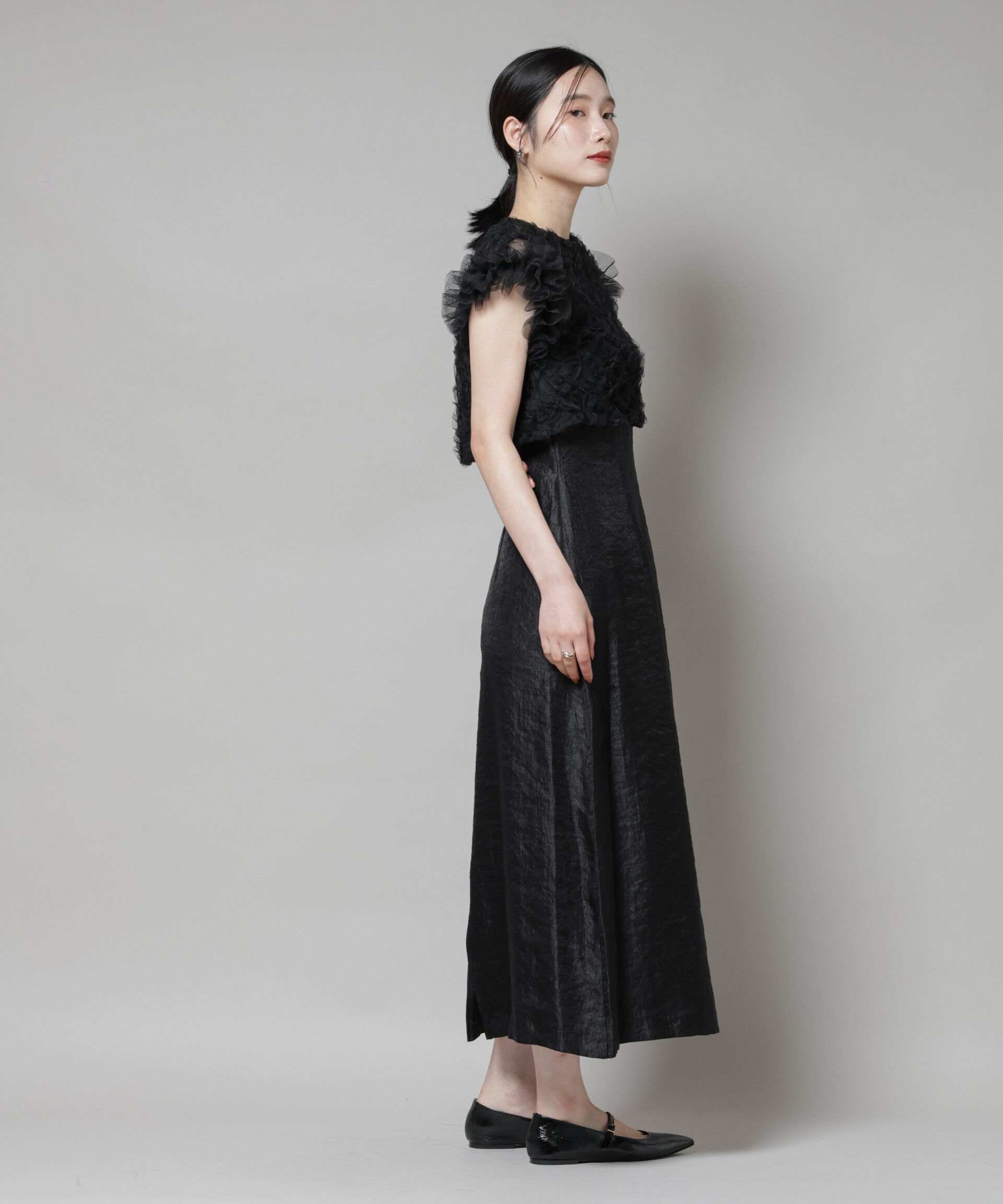 nano･universe「kaene/ボリュームブラウスセットドレス」|ワンピース|