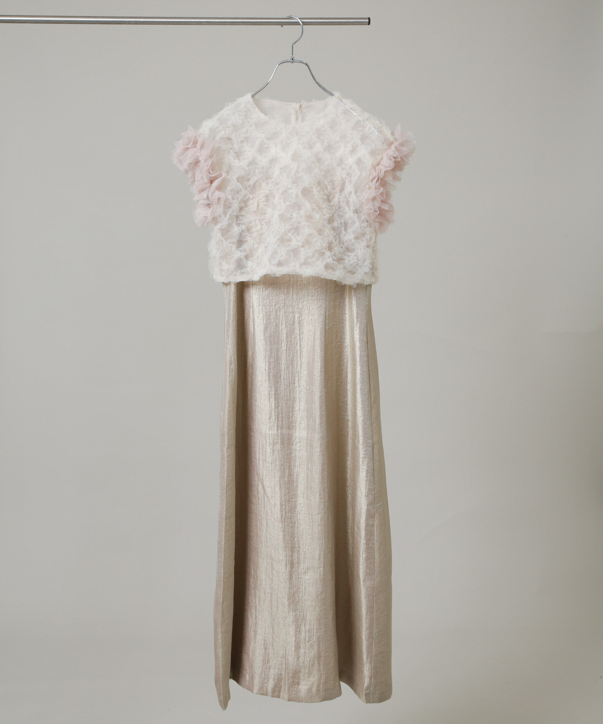 nano･universe「kaene/ボリュームブラウスセットドレス」|ワンピース|