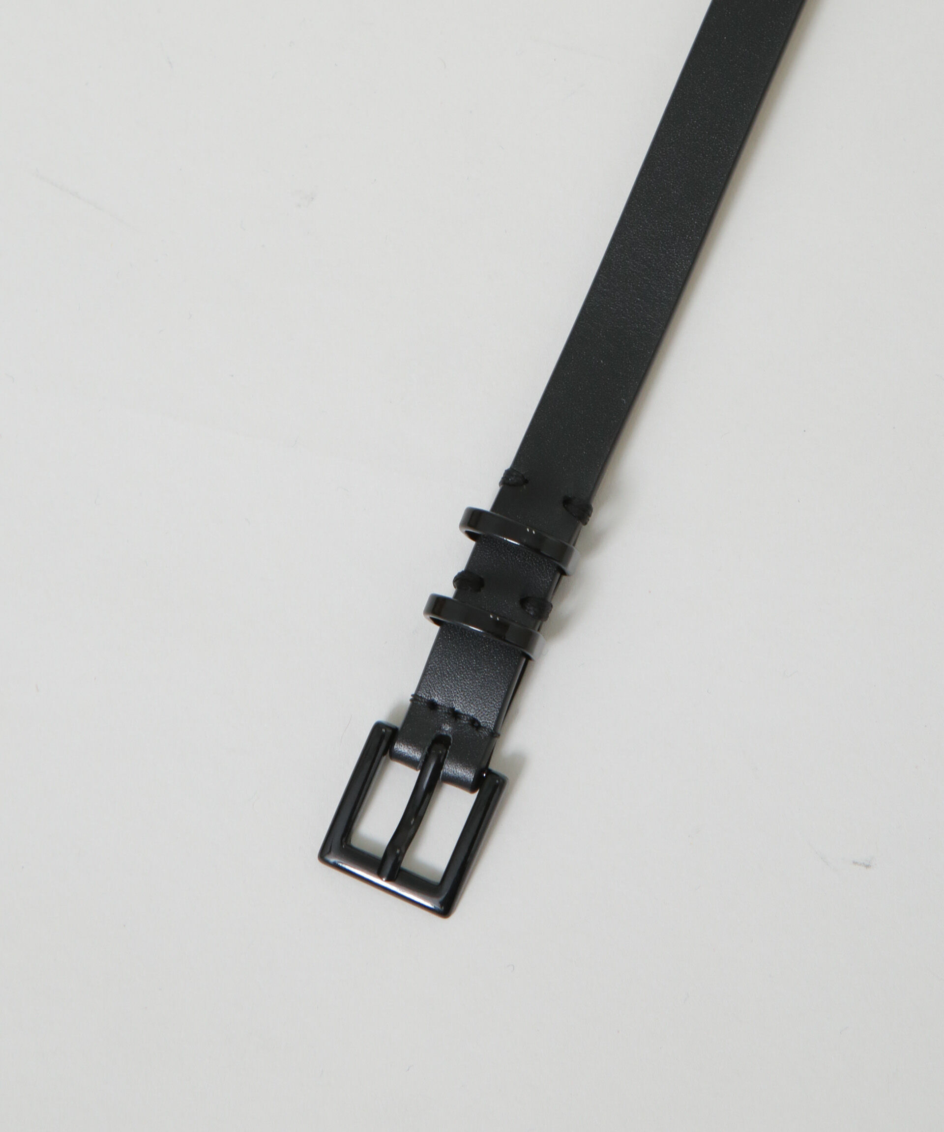 nano･universe「ペイントバックル細ベルト」|ベルト|