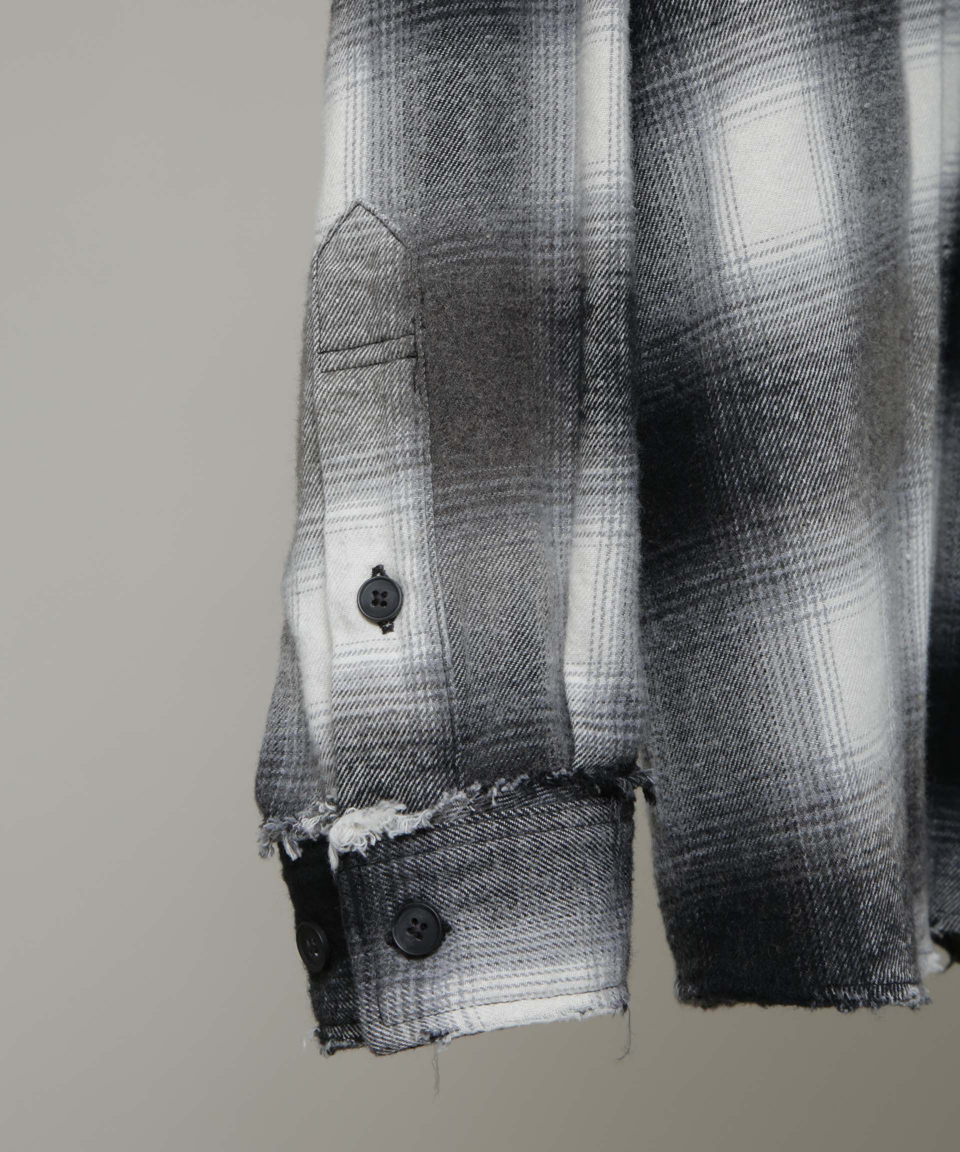 nano･universe「｢HOTEL PALACE｣ ヴィンテージライクオンブレチェックネルシャツ」|シャツ・ブラウス|