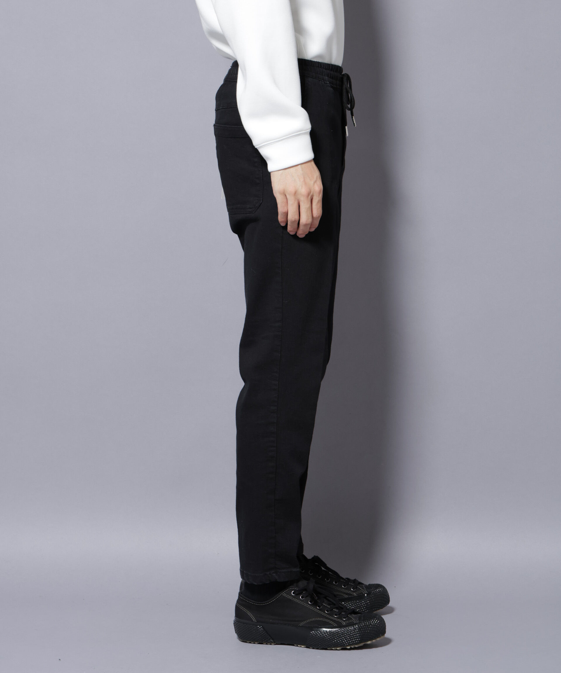 nano･universe「NORMANBROS/NORMANBROS別注 ストレッチイージーデニム」|チノ|