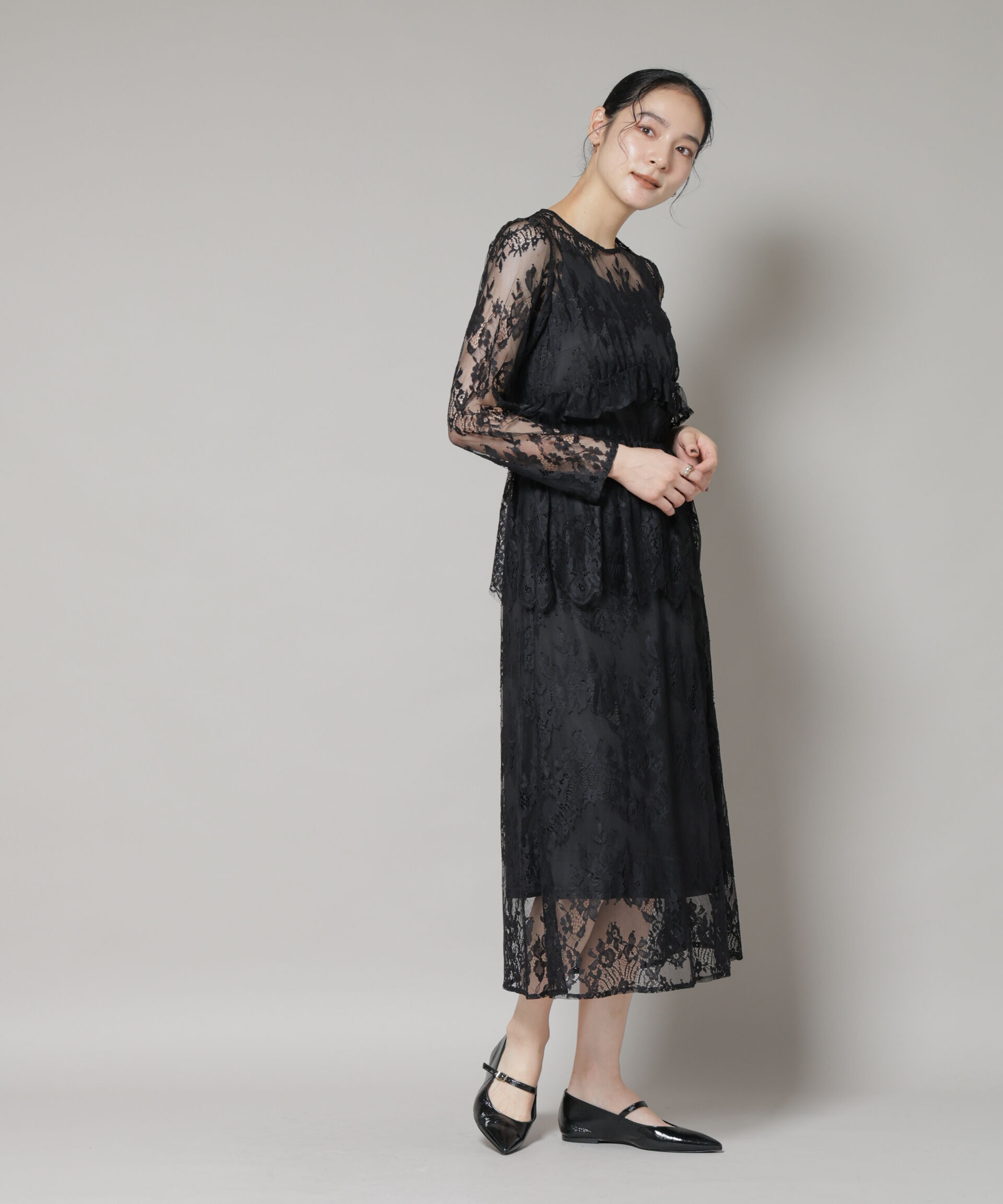 nano･universe「troisieme chaco/RUSSELLACE ワンピース」|ワンピース|