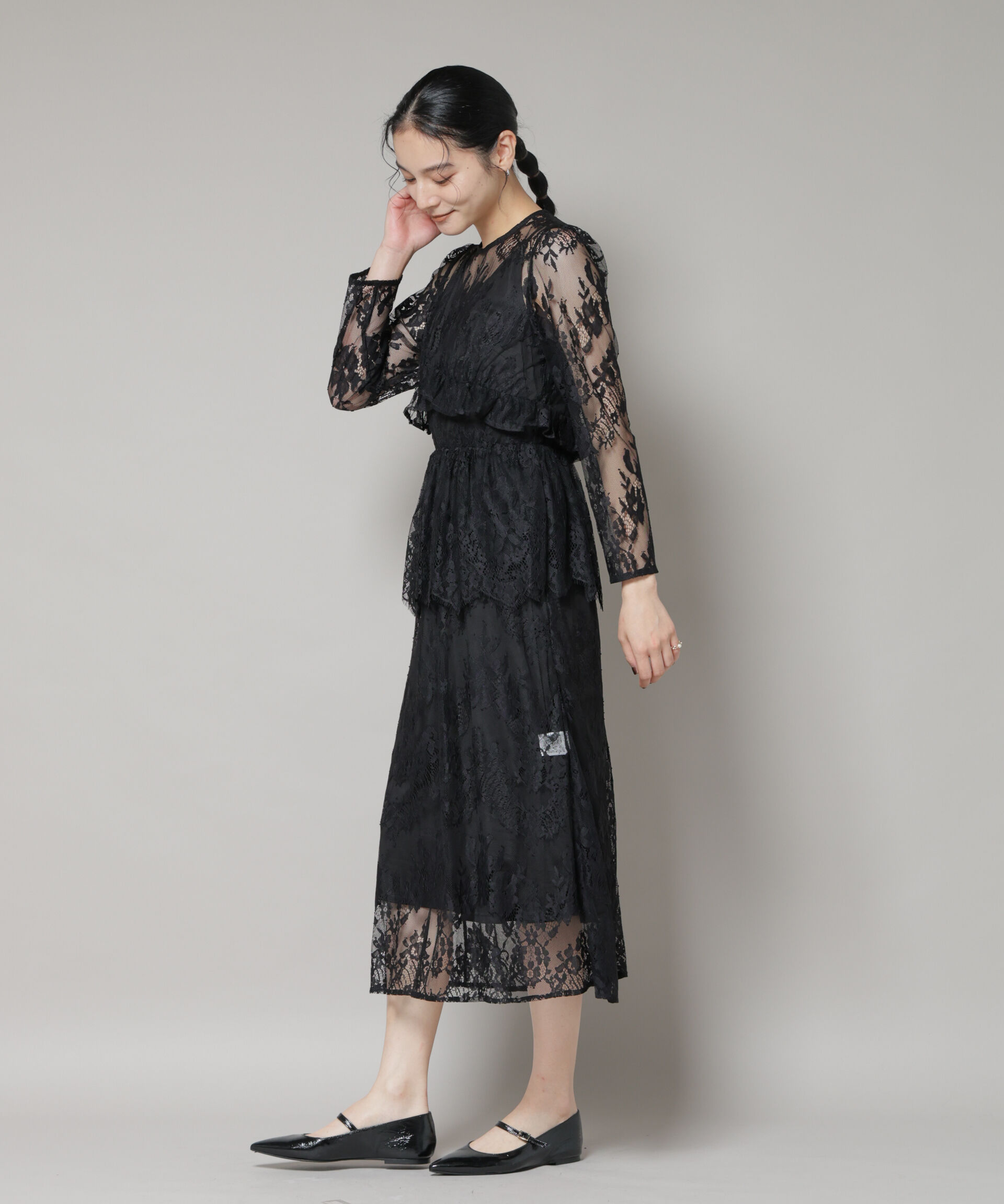 nano･universe「troisieme chaco/RUSSELLACE ワンピース」|ワンピース|