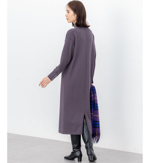 組曲「【WEB限定】スムースストレッチニット ワンピース」|ワンピース|