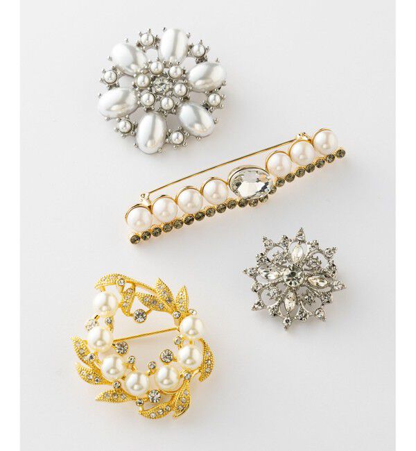 23区「サークル ブローチ」|ブローチ・コサージュ|