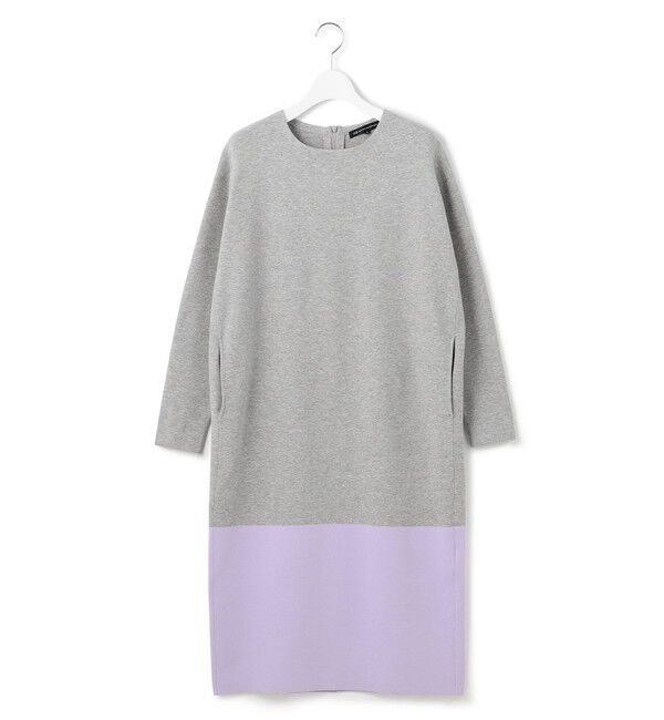 23区「【WEB&一部店舗限定カラーあり/洗える】ミラノリブ バイカラーニットワンピース」|ワンピース|