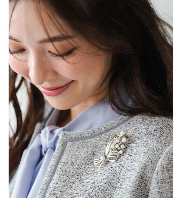 ANY SIS「ブーケ ブローチ」|ブローチ・コサージュ|シルバー