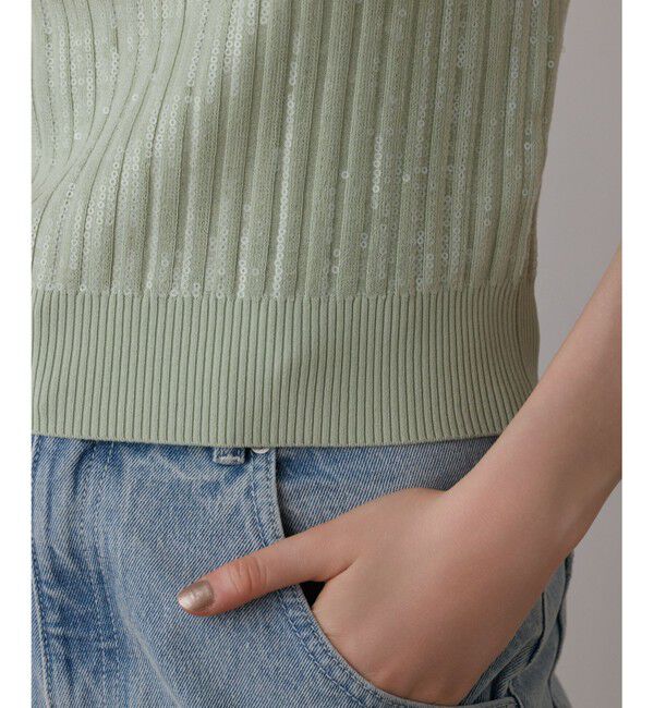 Diagram「スパンコールニットノースリーブ」|その他|