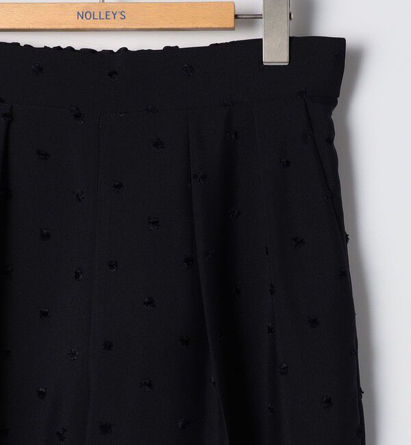 NOLLEY'S「《セットアップ対応》ウォッシャブルドットツッキリツータックテーパードパンツ」|その他|