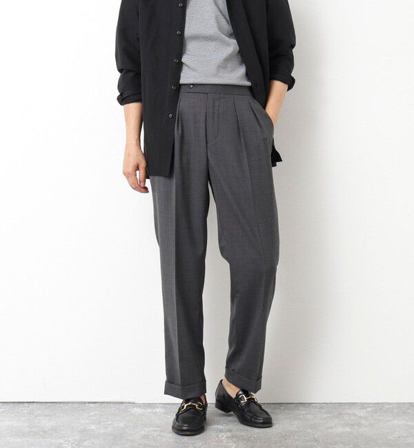 WORK ABOUT「NSN アジャスター付2タックスラックス 25SS」|スラックス|