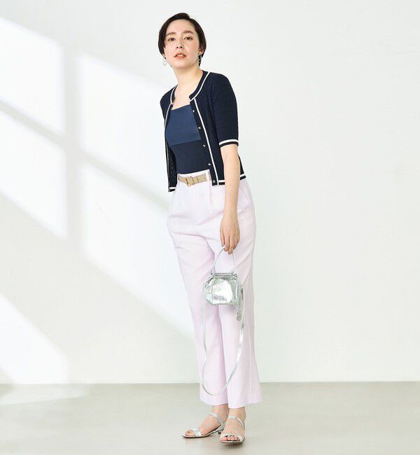 NOLLEY'S「【PR林☆別注カラーあり】ウォッシャブルツイルストレッチ愛されワイドパンツ」|その他|