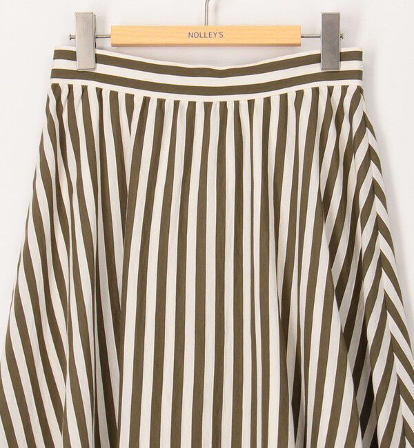 NOLLEY'S「《セットアップ対応》ドビーストライプフレアスカート」|フレア|