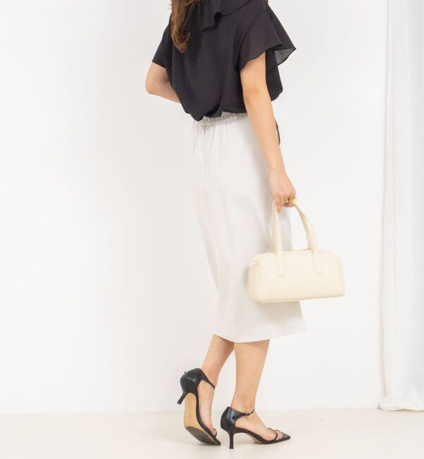 NOLLEY'S「ウォッシャブル高機能ドライオックスポケ付きタイトスカート」|タイト|